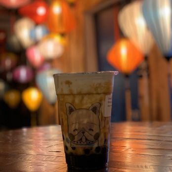 BoBaPoP - Brown sugar latte with brown sugar. - Coffee & Tea Near Me - San Gabriel, California