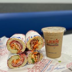 Lee's Sandwiches - 11. Lee's Special Combo Baguette Sandwich 5. Grilled Pork Baguette Sandwich Lee's Coffee Original