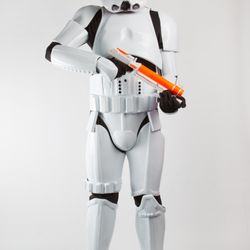 Express Yourself Costume Hire - Deluxe Stormtrooper.  May the Force by with you......