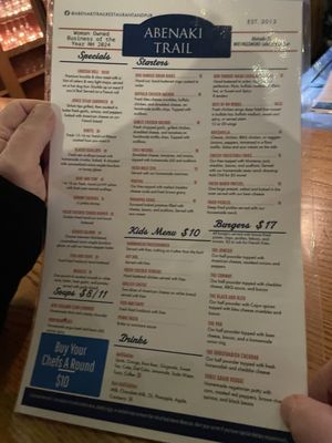Menu photo 4 Abenaki Trail North Conway, NH Menu photo 4 Abenaki Trail North Conway, NH