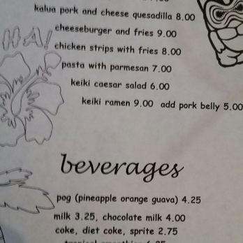 Three's Bar & Grill - Kids Menu - Asian Fusion Near Me - Kihei, Hawaii Three's Bar & Grill - Kids Menu - Asian Fusion Near Me - Kihei, Hawaii
