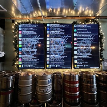 Piñon Bottle - a large menu on the wall - Beer Bar Near Me - Reno, Nevada Piñon Bottle - a large menu on the wall - Beer Bar Near Me - Reno, Nevada
