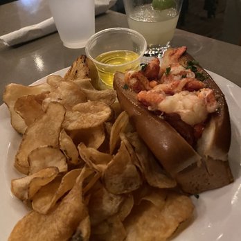 Bluewater Avalon - Lobster roll so buttery and delicious - Seafood Near Me - Avalon, California