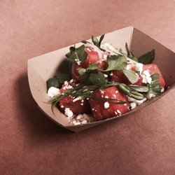 Guess Family Barbecue - Our monthly side special for May! Watermelon Feta Salad!
