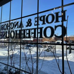 Hope & Anchor Coffeehouse - No better way to enjoy two feet of snow than by warming up at Hope and Anchor Coffeehouse!!!