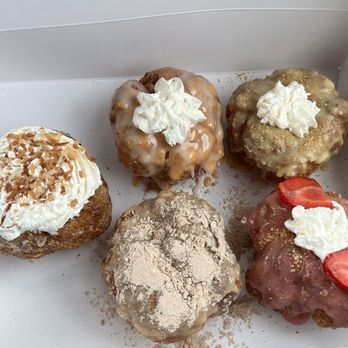 Parlor Doughnuts - Coconut creme, French toast, dreamsicle, lemon bar, and strawberry shortcake - Coffee & Tea Near Me - Gulf Shores, Alabama Parlor Doughnuts - Coconut creme, French toast, dreamsicle, lemon bar, and strawberry shortcake - Coffee & Tea Near Me - Gulf Shores, Alabama