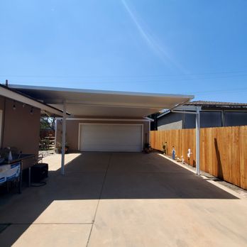 Backyard Patio Covers and Awning - Front side of carport - Patio Coverings Near Me - Santa Ana , California Backyard Patio Covers and Awning - Front side of carport - Patio Coverings Near Me - Santa Ana , California