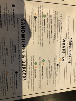 Menu photo 7 The Local Richland, MI