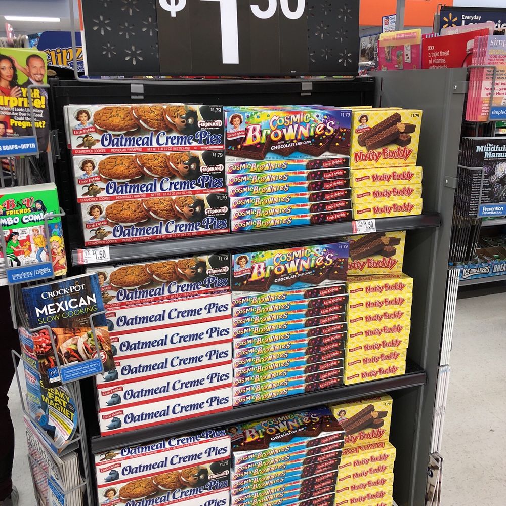 Walmart Supercenter - Oatmeal Creme Pies 1.50 - Department Stores Near Me - Tracy, California