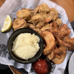 Latitude Seafood - Jumbo Shrimp (12) Whipped Potatoes Sidewinder Fries