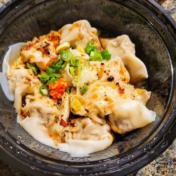 Noodle Nine - Handmade Wontons in Chili Oil - Noodles Near Me - Redmond, Washington Noodle Nine - Handmade Wontons in Chili Oil - Noodles Near Me - Redmond, Washington