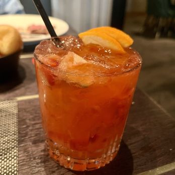 Fogo de Chão - Happy hour skinny strawberry drink $10 - Brazilian Near Me - Miami, Florida Fogo de Chão - Happy hour skinny strawberry drink $10 - Brazilian Near Me - Miami, Florida