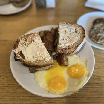 Wildflower - egg breakfast: 2 eggs, home fries, artisan buttered bread = $10.99 - Sandwiches Near Me - Sedona, Arizona Wildflower - egg breakfast: 2 eggs, home fries, artisan buttered bread = $10.99 - Sandwiches Near Me - Sedona, Arizona
