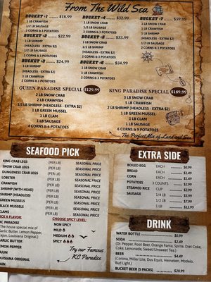 Menu photo 3 King Crab Paradise Arlington, TX