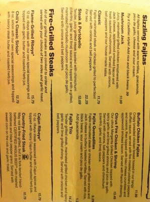 Menu photo 5 Chili's Harvey, LA
