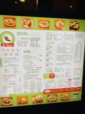 Menu photo 3 El Indio Real Mexican Food Gainesville, FL