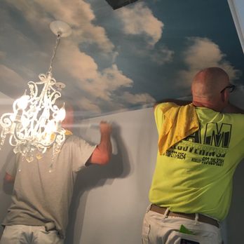 Ram Wallcoverings - Bill & Joe installing wallpaper - Wallpapering Near Me - Phoenix, Arizona