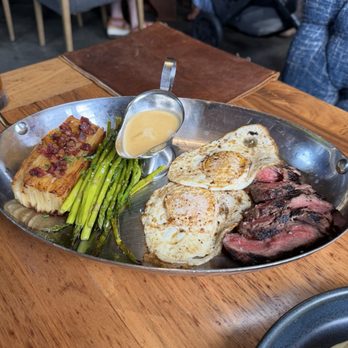 Steelbach - Steak and eggs (hubby LOVED!) - New American Near Me - Tampa, Florida Steelbach - Steak and eggs (hubby LOVED!) - New American Near Me - Tampa, Florida