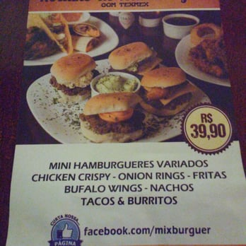 Mix Burguer - Rodízio de hambúrgueres - Burgers Near Me - São Paulo, SP Mix Burguer - Rodízio de hambúrgueres - Burgers Near Me - São Paulo, SP
