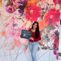 Bliss Bridal Salon - Me saying YES TO THE DRESS!