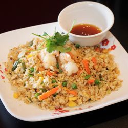 Phamous Cafe - Fried Rice with chicken and shrimp