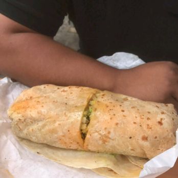 Cali Tacos - Look at the size of this burrito and it's really good....good job cali tacos ill be coming back - Mexican Near Me - Orange, California Cali Tacos - Look at the size of this burrito and it's really good....good job cali tacos ill be coming back - Mexican Near Me - Orange, California