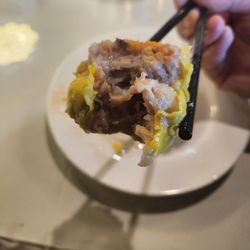 Diamond Palace - Pork Shumai:  well-seasoned, savory, and massive! 8/10 rating.