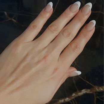 Gloss Nails Studio - Acrylic french nail. Best service - Nail Salons Near Me - Santa Clarita, California