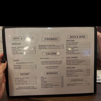 Good Pie - Menu continued - Pizza Near Me - Las Vegas, Nevada