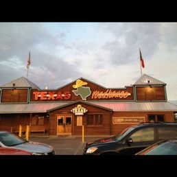 The outside of Texas Roadhouse The outside of Texas Roadhouse