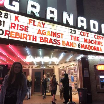 Granada Theater - Outside - Music Venues Near Me - Dallas, Texas