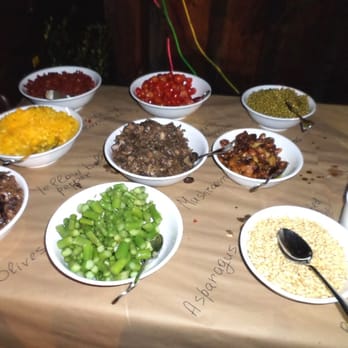 Pastanza Catering - Outstanding Pasta Bar Concept - choose your ingredients, veggies here - Caterers Near Me