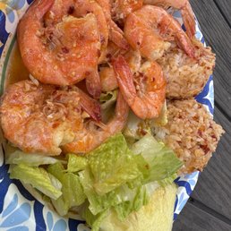 Spicy garlic shrimp Spicy garlic shrimp