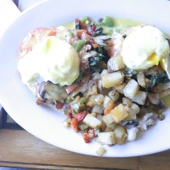 Pick Me Up Cafe - Veggie Benedict! - New American Near Me - Chicago, Illinois Pick Me Up Cafe - Veggie Benedict! - New American Near Me - Chicago, Illinois