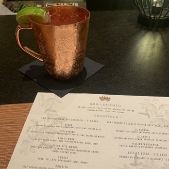 San Lorenzo - The Bacca cocktail - Italian Near Me - Washington, DC, District of Columbia San Lorenzo - The Bacca cocktail - Italian Near Me - Washington, DC, District of Columbia