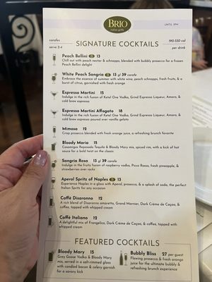 Menu photo 8 Brio Italian Grille Las Vegas, NV Menu photo 8 Brio Italian Grille Las Vegas, NV
