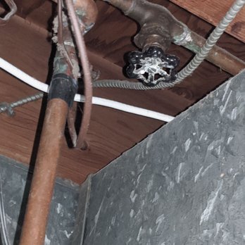 Principle Plumbing - Some of the photos I sent to Ben at like 10:30pm (2) Notice the DIY . sigh. - Plumbing Near Me