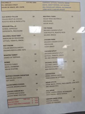 Menu photo 1 Galvinell Meat Havre De Grace, MD Menu photo 1 Galvinell Meat Havre De Grace, MD