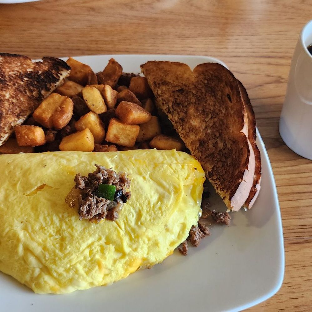 Eastern Depot Restaurant - Steak bomb omelet - Breakfast & Brunch Near Me - Gorham, New Hampshire Eastern Depot Restaurant - Steak bomb omelet - Breakfast & Brunch Near Me - Gorham, New Hampshire