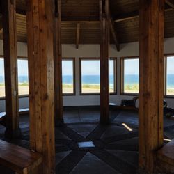 Donald A Davis Park / Lincoln County Vietnam Memorial - Interior of gazebo