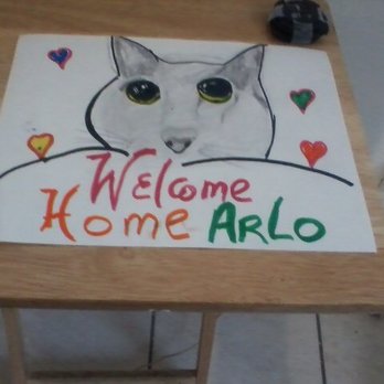 VCA Cabrera Animal Hospital - My dad's "Welcome Home" poster :) - Veterinarians Near Me - West Miami, Florida VCA Cabrera Animal Hospital - My dad's "Welcome Home" poster :) - Veterinarians Near Me - West Miami, Florida