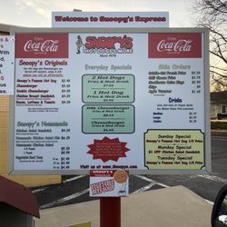 Snoopy's Hot Dogs - Updated 3/23/18