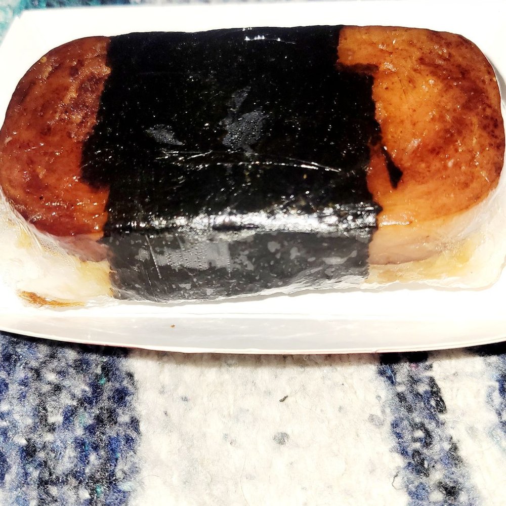 Aloha Fridays - Spam Musubi $4.00 (11/12/22). @AlohaFridaysLA #GriffithPark #HawaiianFood #Grindz #FoodTruck #FoodPorn - Hawaiian Near Me - Van Nuys, California