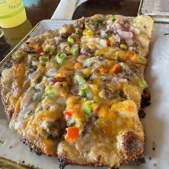 Skipper's Dockside - Philly cheesesteak pizza - Seafood Near Me - Key Largo, Florida