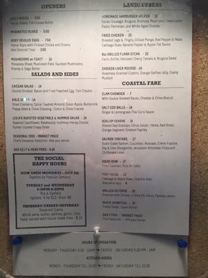 Menu photo 2 Eastside Social Toronto, ON Menu photo 2 Eastside Social Toronto, ON