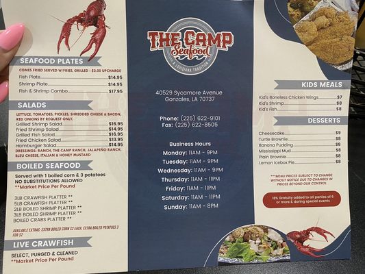 Menu photo 4 Top Notch Seafood & More Gonzales, LA Menu photo 4 Top Notch Seafood & More Gonzales, LA