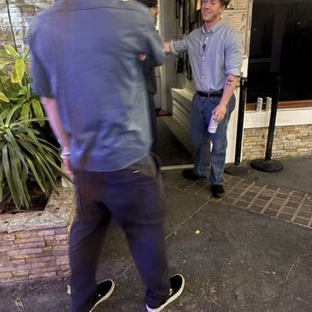 Tower 12 - Guy to the right  wouldnt let me get my purse,He was getting his ass slapped and let them walk upstairs but I couldnt go grab my purse. - Bars Near Me - Hermosa Beach, California