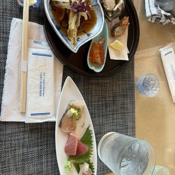 Akira Japanese Restaurant - Part of the omakase dishes. I failed to jot down what it was. - Japanese Near Me - Honolulu, Hawaii