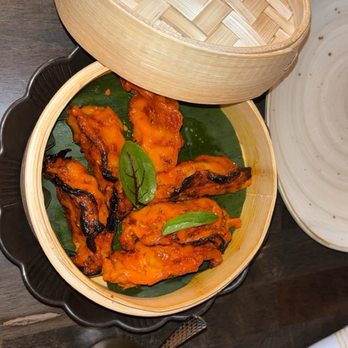 Saffron Modern Indian Dining - Tandoori Chicken Momos - Indian Near Me - Milwaukee, Wisconsin Saffron Modern Indian Dining - Tandoori Chicken Momos - Indian Near Me - Milwaukee, Wisconsin