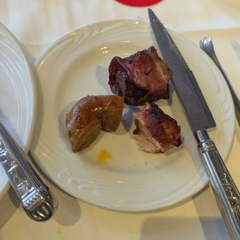 Fogo de Chão - Sausage and bacon wrapped meats - Brazilian Near Me - Dunwoody, Georgia Fogo de Chão - Sausage and bacon wrapped meats - Brazilian Near Me - Dunwoody, Georgia